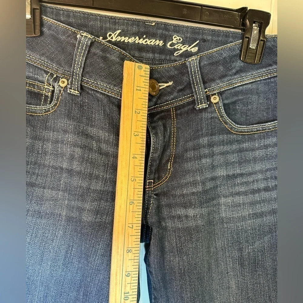 American Eagle Slim Boot Women’s Stretch Jeans Size 8 Long